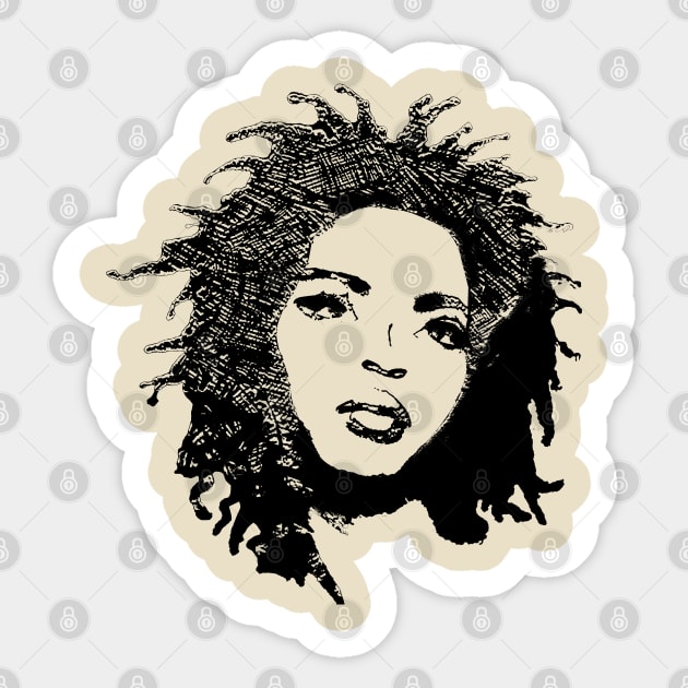 The Miseducation of Lauryn Hill Sticker by Titibumi